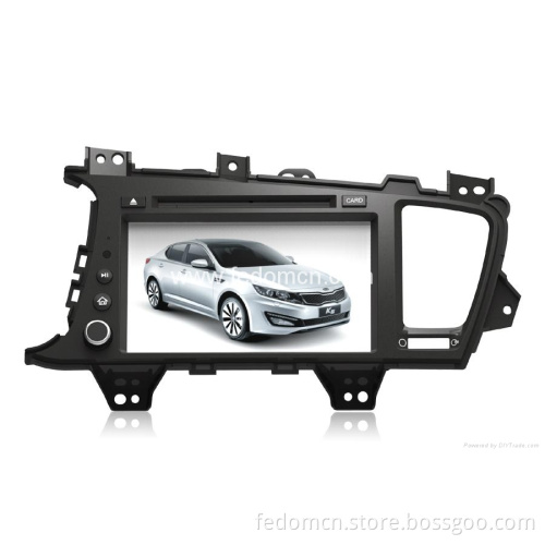 8 Inch Touch Screen Car DVD GPS Audio Stereo System Accessories (C8025KK) for KIA K5 with Bluetooth & Radio & Navigator & USB Display & MP3/4